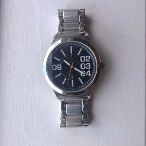 New “Massimo” 45mm silver watch